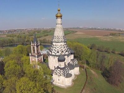 Село Остров, храм Преображения Господня. Фото temples.ru, источник - rublev.com. Село Остров, храм Преображения Господня. Фото temples.ru, источник - rublev.com.
