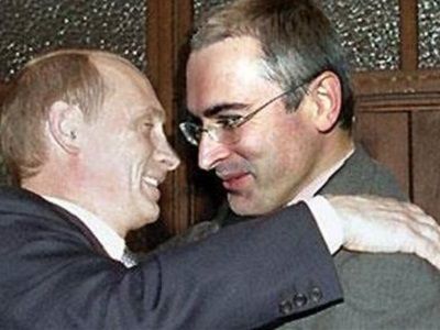 Путин и Ходорковский. Фото: facebook.com/alexandr.hotz Путин и Ходорковский. Фото: facebook.com/alexandr.hotz