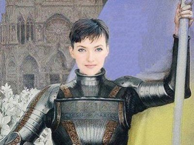 Надежда Савченко — Жанна д'Арк. Фото: facebook.com Надежда Савченко — Жанна д'Арк. Фото: facebook.com