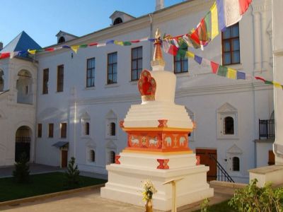 Буддийская ступа в Москве, Фото: khurul.ru Буддийская ступа в Москве, Фото: khurul.ru