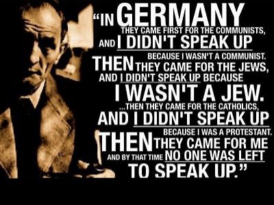 Мартин Нимёллер и его цитата. Источник - quotespictures.net Мартин Нимёллер и его цитата. Источник - quotespictures.net