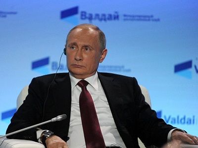 Владимир Путин на заседании клуба "Валдай", 27.10.16. Фото: kremlin.ru Владимир Путин на заседании клуба "Валдай", 27.10.16. Фото: kremlin.ru
