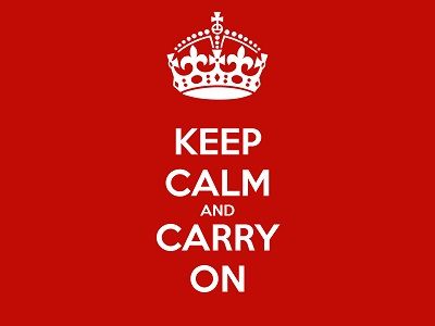Плакат "Keep calm and carry on". Источник - blog.hdwallsource.com Плакат "Keep calm and carry on". Источник - blog.hdwallsource.com