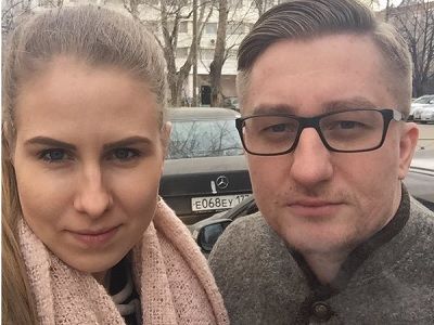 Любовь Соболь с мужем Сергеем Моховым. Фото: navalny.com Любовь Соболь с мужем Сергеем Моховым. Фото: navalny.com