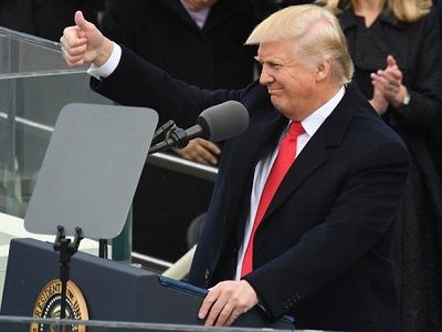 Д.Трамп на церемонии инаугурации, 20.1.17. Источник - rbc.ru Д.Трамп на церемонии инаугурации, 20.1.17. Источник - rbc.ru