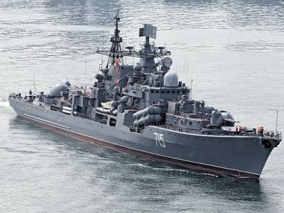 Эсминец "Быстрый" в Японском море Эсминец "Быстрый" в Японском море