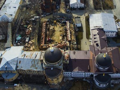 Разрушение церкви. Фото: МК.Ru Разрушение церкви. Фото: МК.Ru