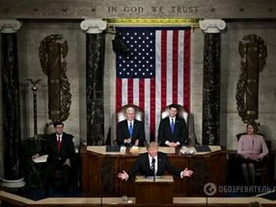 Президент Трамп в суде. Фото: Obozrevatel.com Президент Трамп в суде. Фото: Obozrevatel.com