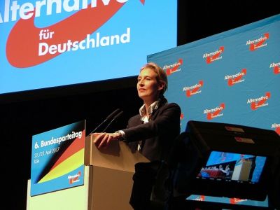 Алис Вайдель, одна из лидеров AfD. Источник - geopolitica.ru Алис Вайдель, одна из лидеров AfD. Источник - geopolitica.ru