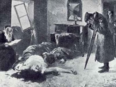 Моисей Маймон. "Наконец-то дома" (возвращение солдата с японского фронта в разгромленный дом). Источник - starosti.ru Моисей Маймон. "Наконец-то дома" (возвращение солдата с японского фронта в разгромленный дом). Источник - starosti.ru