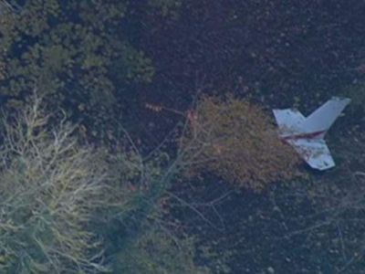 Разбившийся самолет в Великобритании, Фото: bbc.com Разбившийся самолет в Великобритании, Фото: bbc.com