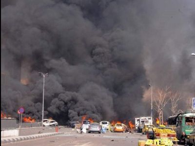 Взрыв рядом с посольством РФ в Дамаске. Фото: static.life.ru Взрыв рядом с посольством РФ в Дамаске. Фото: static.life.ru