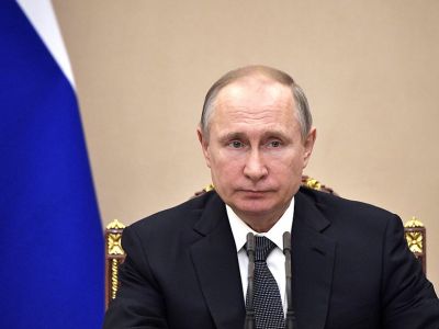 В. Путин на совещании с постоянными членами Совбеза, 20.2.18. Фото: kremlin.ru В. Путин на совещании с постоянными членами Совбеза, 20.2.18. Фото: kremlin.ru