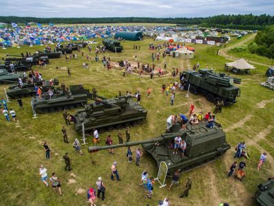 Минобороны на "Нашествии". Фото: podmoskovie.ru Минобороны на "Нашествии". Фото: podmoskovie.ru