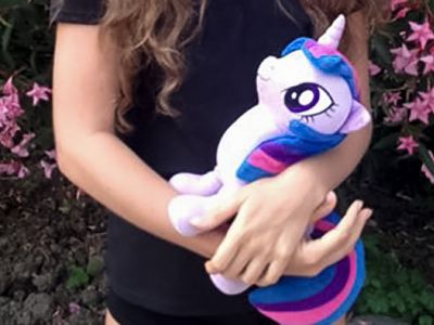 Игрушечный единорог (с фото Анны Павликовой): rtvi.com Игрушечный единорог (с фото Анны Павликовой): rtvi.com