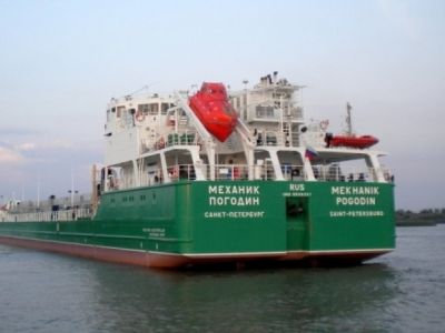 Российское судно "Механик Погодин", Фото: polit.info Российское судно "Механик Погодин", Фото: polit.info