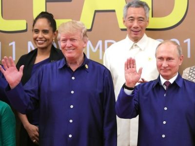 Путин Трамп. Фото: МК Путин Трамп. Фото: МК