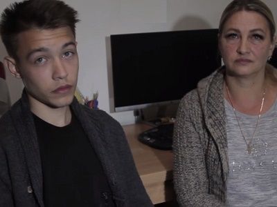 Владислав Дивиза. Скрин видео: KerchNET Владислав Дивиза. Скрин видео: KerchNET