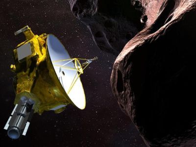 зонд New Horizons у астероида. ФОТ: Твиттер зонд New Horizons у астероида. ФОТ: Твиттер