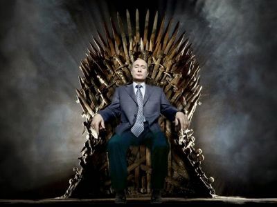 Путин и "Игра престолов". Коллаж: imstrs.blogspot.com Путин и "Игра престолов". Коллаж: imstrs.blogspot.com