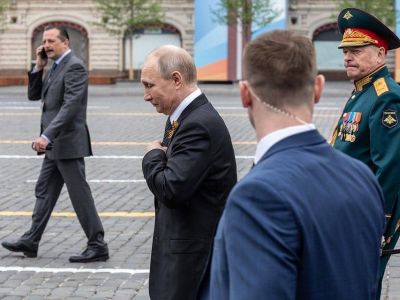 В.Путин на параде 9 мая 2019 года. Фото: hyser.com.ua В.Путин на параде 9 мая 2019 года. Фото: hyser.com.ua