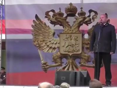 Выступление Игоря Орлова. Фото: Твиттер Выступление Игоря Орлова. Фото: Твиттер