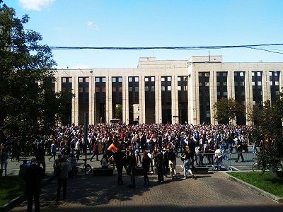 Митинг в поддержку независимых кандидатов в Мосгордуму. Фото: Каспаров.Ru Митинг в поддержку независимых кандидатов в Мосгордуму. Фото: Каспаров.Ru