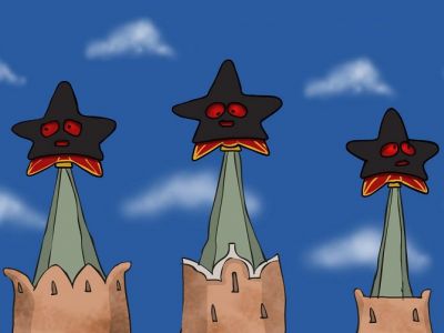 Кремль в черных масках. Карикатура С.Елкина: svoboda.org Кремль в черных масках. Карикатура С.Елкина: svoboda.org