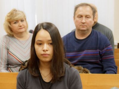 Алина Юмашева в суде. Фото: Арина Южная / Радио свобода Алина Юмашева в суде. Фото: Арина Южная / Радио свобода