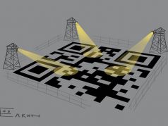 QR-концлагерь. Рис. С.Елкина: facebook.com/sergey.elkin1 QR-концлагерь. Рис. С.Елкина: facebook.com/sergey.elkin1