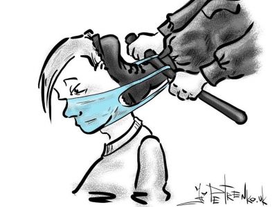 Принуждение к "спасению". Карикатура А.Петренко: petrenko.uk Принуждение к "спасению". Карикатура А.Петренко: petrenko.uk