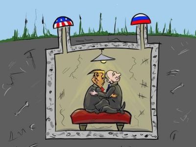 В бункере. Автор: Андрей Петренко В бункере. Автор: Андрей Петренко