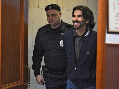 Рассмотрение ходатайства следователя о продлении срока стражи экс-министру по делам Открытого правительства Михаилу Абызов. Фото: Эмин Джафаров/Коммерсант Рассмотрение ходатайства следователя о продлении срока стражи экс-министру по делам Открытого правительства Михаилу Абызов. Фото: Эмин Джафаров/Коммерсант