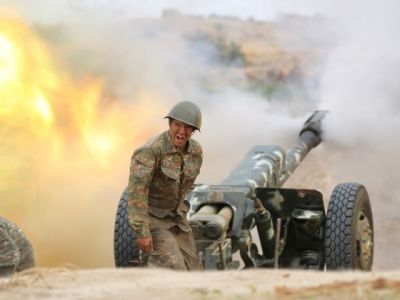 Артиллерия Армии обороны Нагорного Карабаха. Фото: mil.am Артиллерия Армии обороны Нагорного Карабаха. Фото: mil.am