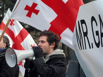 Оппозиция в Грузии. Фото: Kommersant.ru Оппозиция в Грузии. Фото: Kommersant.ru