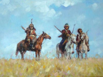 Кыпчаки. Рис. Ю.Падалка. Кыпчаки. Рис. Ю.Падалка.