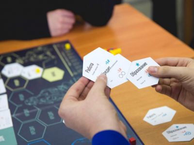 Настольная игра "Не в деньгах счастье". Фото: happiness_tournament / vk.com Настольная игра "Не в деньгах счастье". Фото: happiness_tournament / vk.com