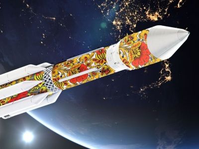 Ракета под хохлому. Иллюстрация: humor.fm Ракета под хохлому. Иллюстрация: humor.fm