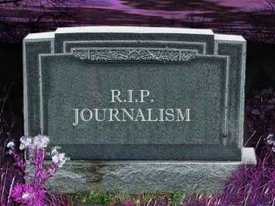 Смерть журналистики. Иллюстрация: www.datadrivenjournalism.ru Смерть журналистики. Иллюстрация: www.datadrivenjournalism.ru