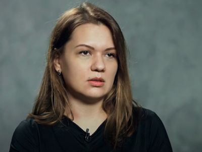 Екатерина Мартынова. Кадр: Ксения Собчак / YouTube Екатерина Мартынова. Кадр: Ксения Собчак / YouTube