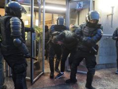 Задержание. Фото: t.me/bbbreaking