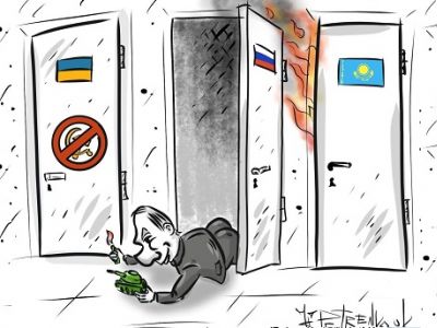 Поджигатель мира. Карикатура А.Петренко: t.me/PetrenkoAndryi Поджигатель мира. Карикатура А.Петренко: t.me/PetrenkoAndryi