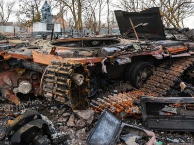 Разбитые российские танки в Украине. Фото: svoboda.org Разбитые российские танки в Украине. Фото: svoboda.org