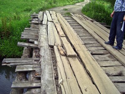 Мост через реку. Фото: Александр Воронин, Каспаров.Ru Мост через реку. Фото: Александр Воронин, Каспаров.Ru