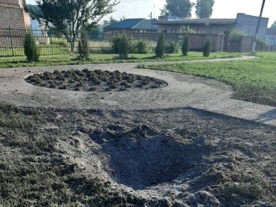 Обстрел Курской области. Фото: Роман Старовойт Обстрел Курской области. Фото: Роман Старовойт