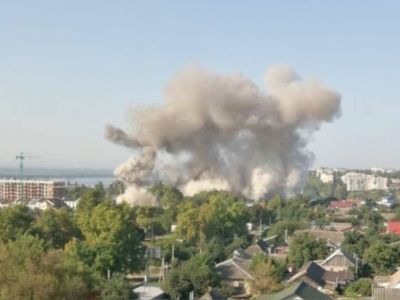 Херсон, удар по базе оккупантов на винзаводе, 29.08.22. Фото: t.me/uniannet Херсон, удар по базе оккупантов на винзаводе, 29.08.22. Фото: t.me/uniannet