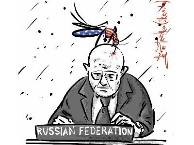 Бешеные американские Комары съели мозг у российской делегации ООН... Карикатура А.Петренко: t.me/PetrenkoAndryi Бешеные американские Комары съели мозг у российской делегации ООН... Карикатура А.Петренко: t.me/PetrenkoAndryi