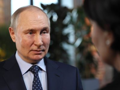 Владимир Путин отвечает на вопрос о дронах, 30.04.23. Фото: kremlin.ru Владимир Путин отвечает на вопрос о дронах, 30.04.23. Фото: kremlin.ru