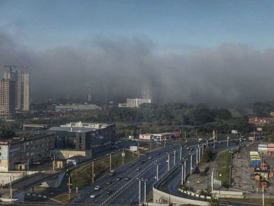 Смог. Фото: Марина Садчикова, Каспаров.Ru Смог. Фото: Марина Садчикова, Каспаров.Ru