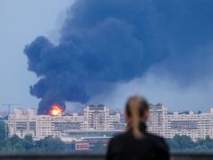 Дым от пожара. Фото: Медуза